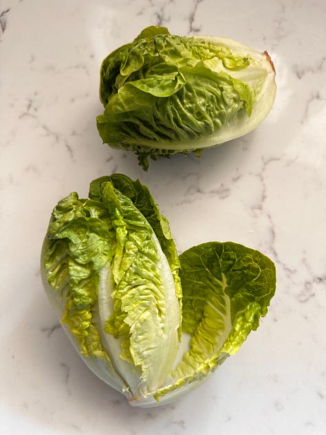 Green goddess caesar salad