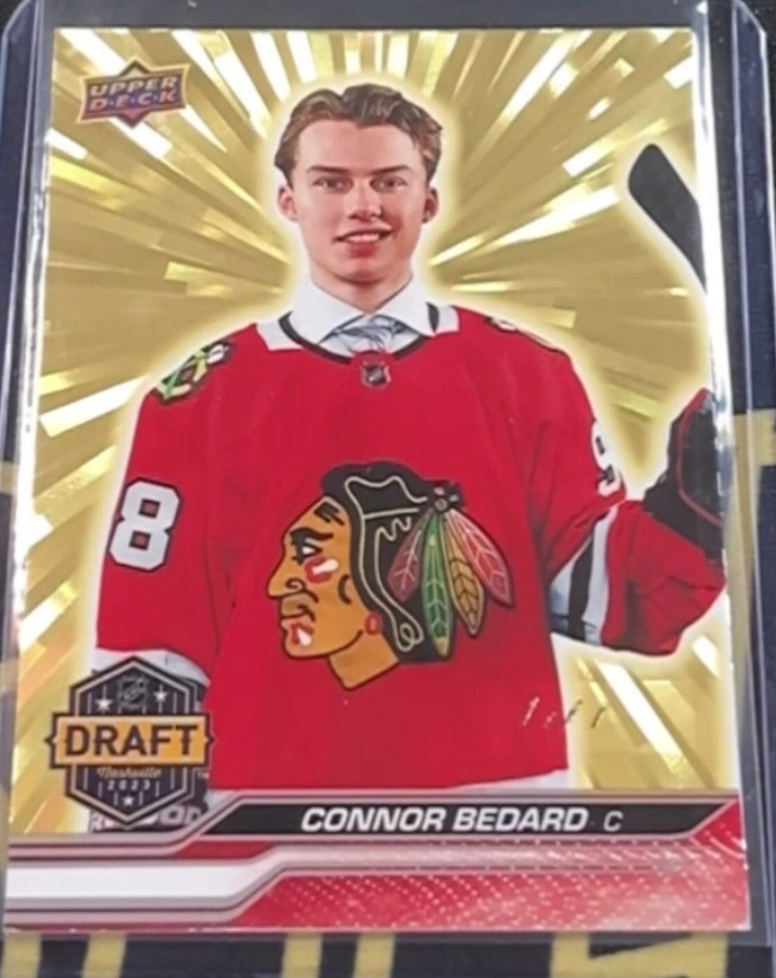 How a Connor Bedard card could help one Blackhawks fan pay off his