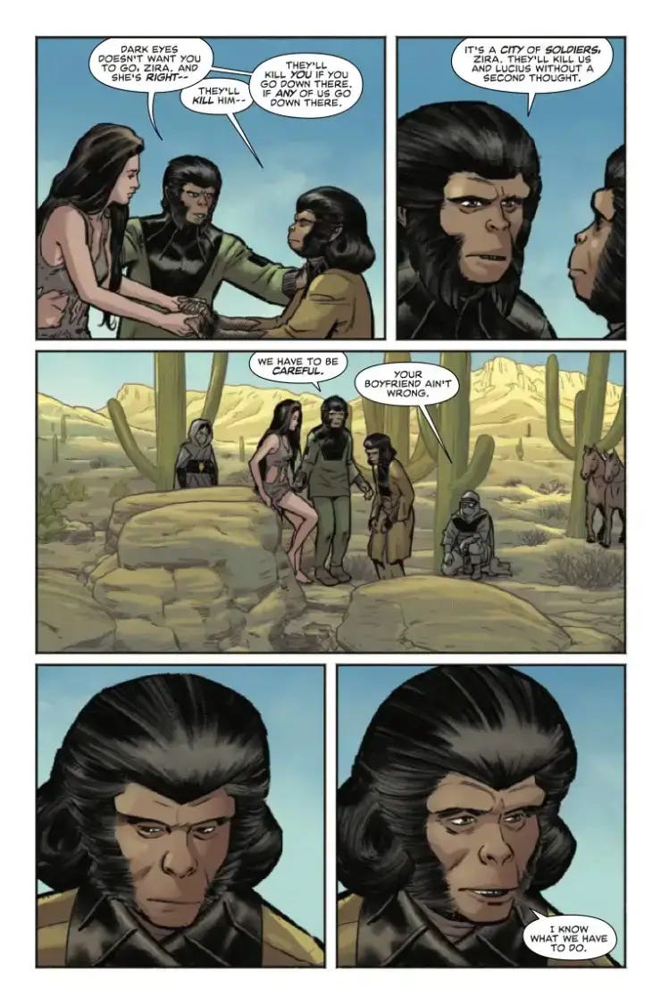 Marvel Preview: Beware the Planet of the Apes #3