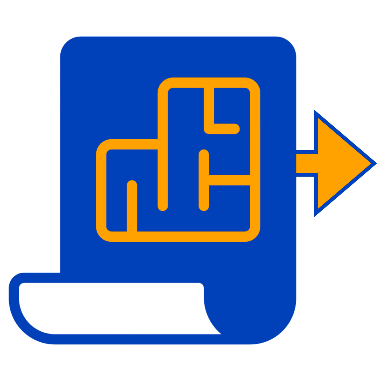 The Exit Blueprint logo