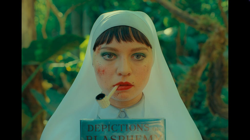 Depictions Of Blasphemy In Gouache Book