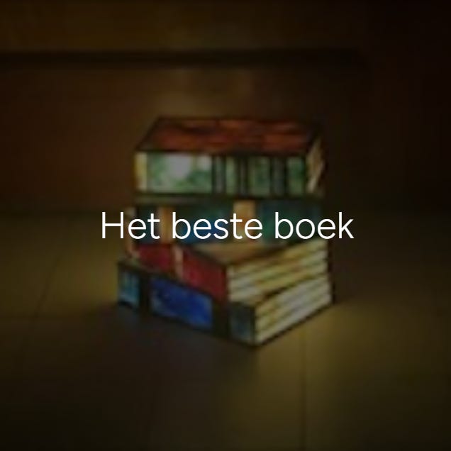 Het beste boek - de blog