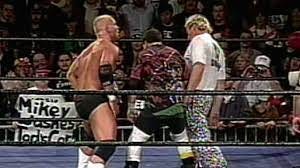Mikey Whipwreck vs. Steve Austin vs. Sandman - ECW Championship Elimination  Match: December to Dismember 1995 | WWE