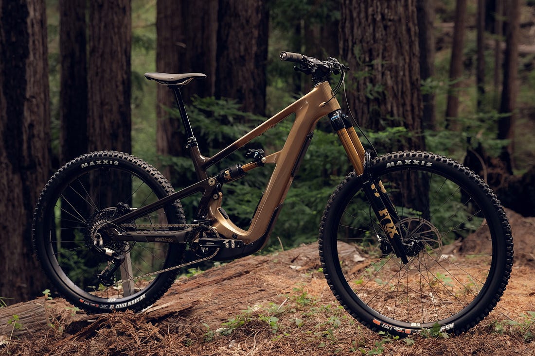 Profile shot of the Ibis Oso HD eMTB