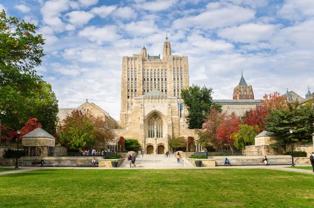 Library at Yale University.
