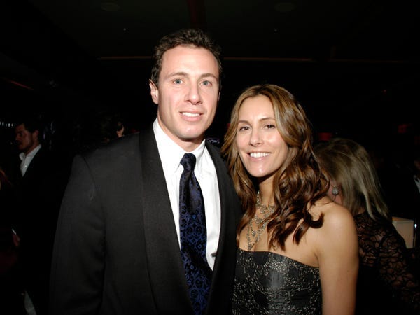 Chris Cuomo and Cristina Greeven Chris Cuomo and Cristina Greeven