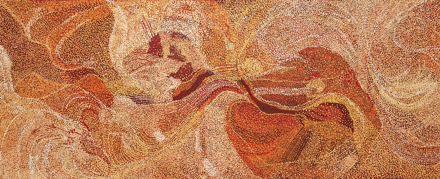 Ngayuku Ngura - My country, 2014 by Nyunmiti Burton :: | Art Gallery of NSW