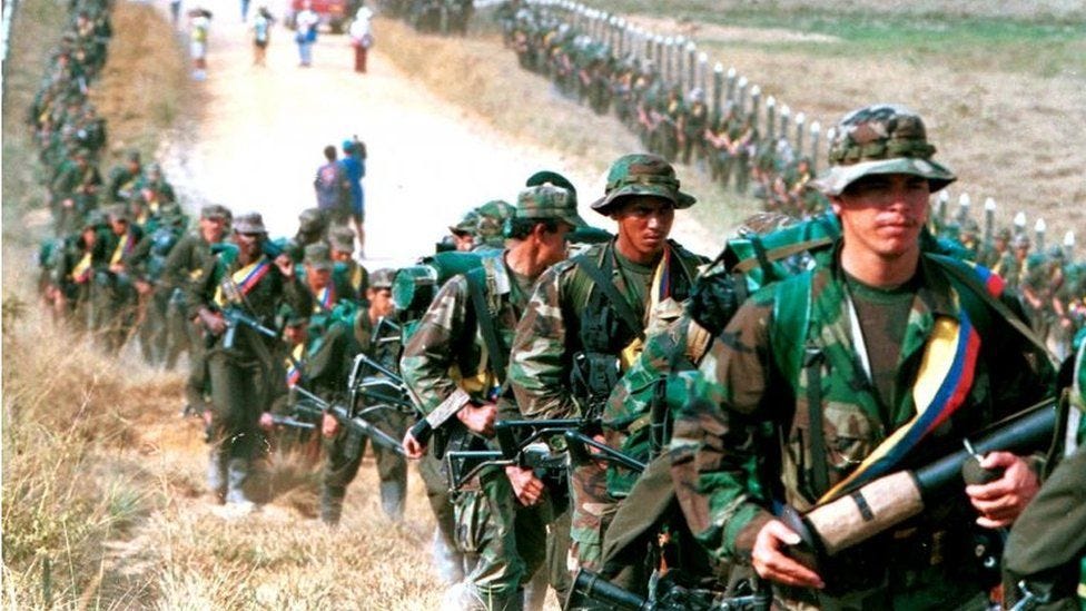 An Overview of the Colombian Conflict (1964-Present) – Boot Camp & Military  Fitness Institute