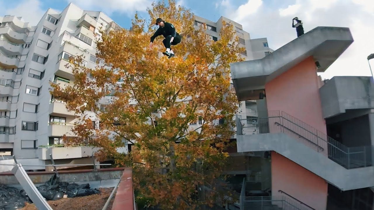 MANPOWER - Most ICONIC roof gap in Parkour history 🇫🇷