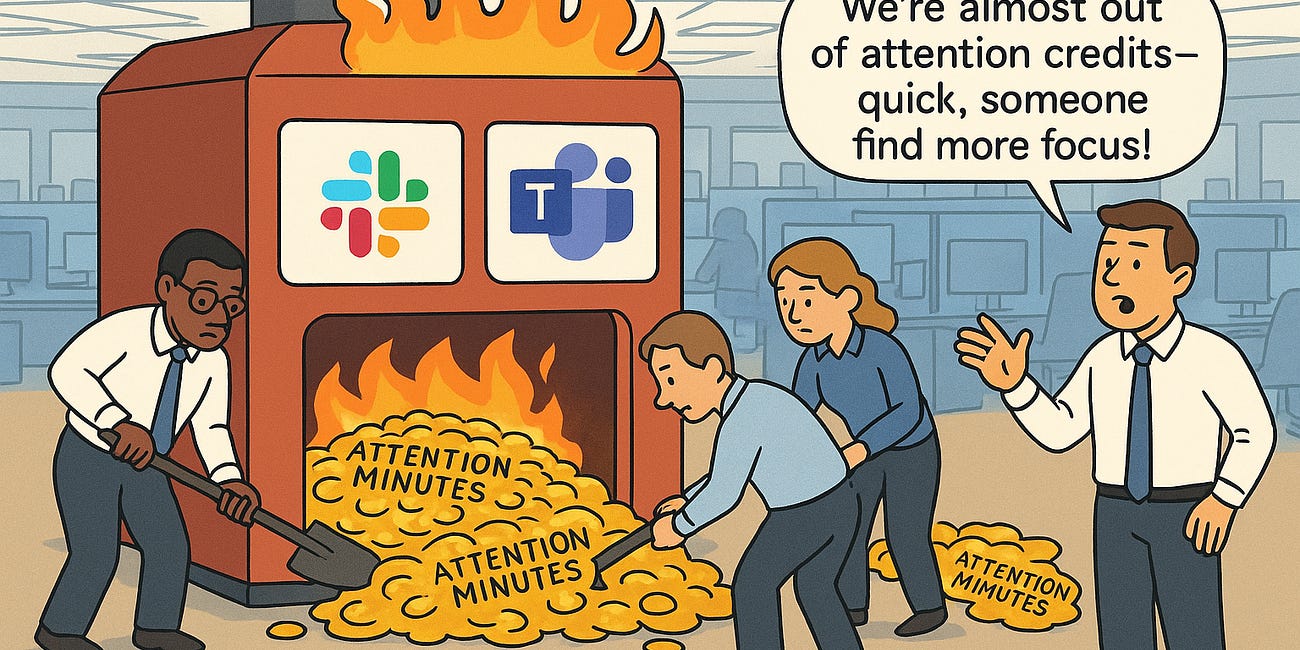 🔒 Leader’s Dispatch: How Slack Is Bankrupting Your Team’s Attention
