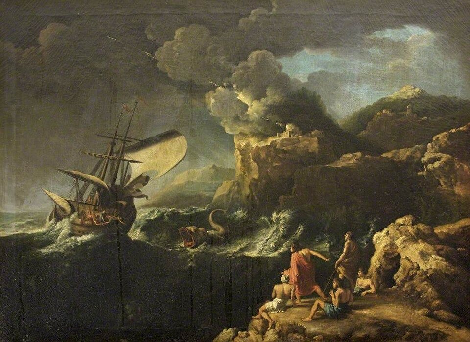 File:William Taverner (1703-1772) - Jonah and the Whale (after Gaspard Dughet) - 732144 - National Trust.jpg