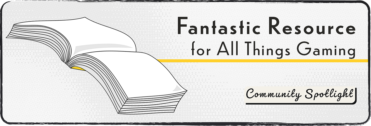 Header image for the Substack Gaming Spotlight! Header image for the Substack Gaming Spotlight!