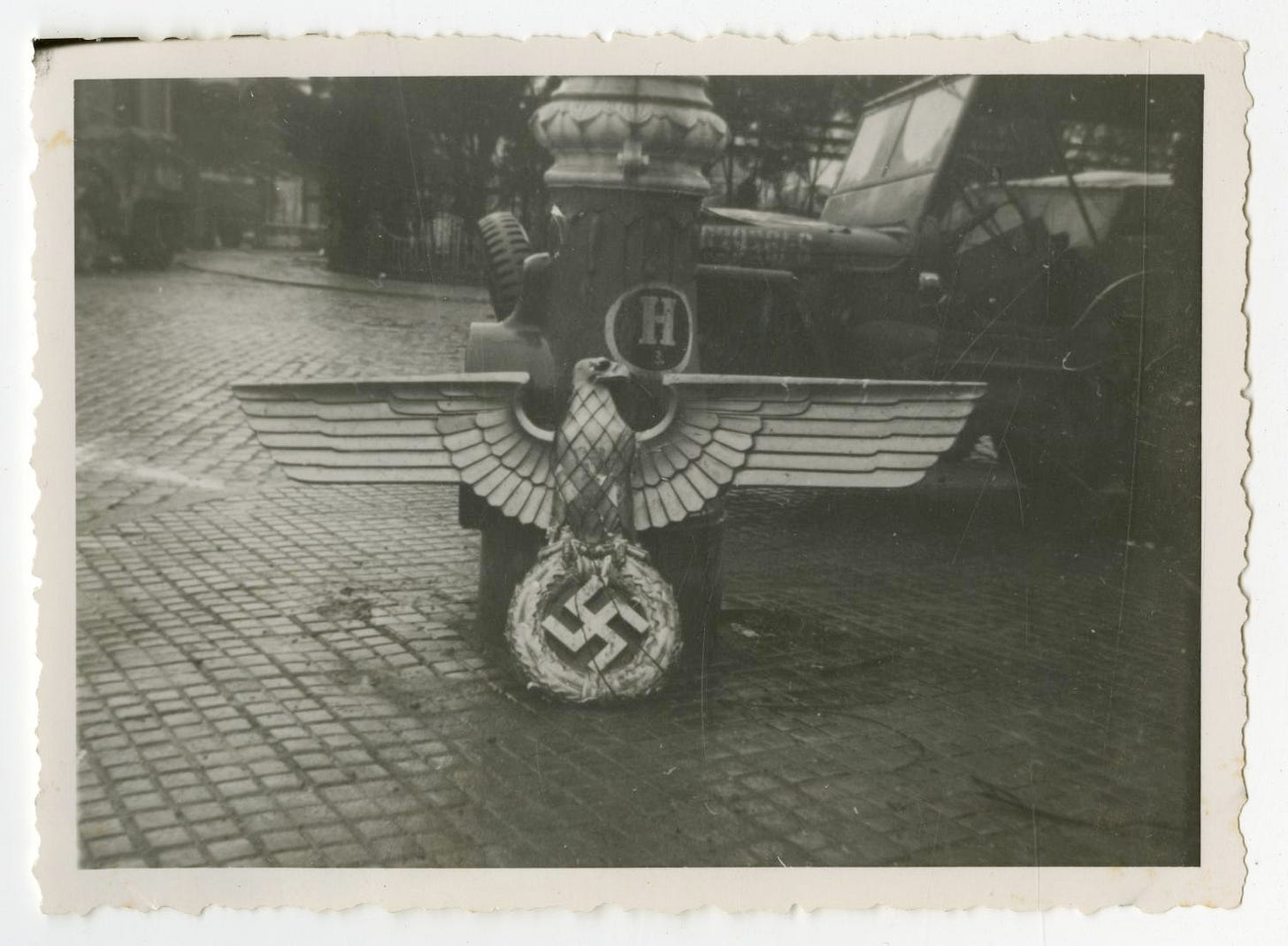 Photograph of Nazi Eagle] - The Portal to Texas History