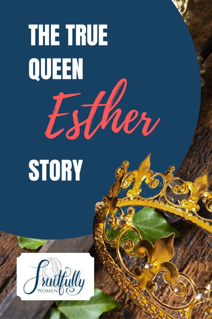 Image of a gold crown with the words, True Story of Queen Esther for article on Queen Esther in the Bible.
Image of a gold crown with the words, True Story of Queen Esther for article on Queen Esther in the Bible.