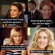 Hanna Gerlander & Nora Fried | No news will ever beat the “Big is moving to Paris” news 🙄🙄🙄 #meme #satc #bigismovingtoparis #rewatch #miranda #gay #queer #coded #selfish... | Instagram Hanna Gerlander & Nora Fried | No news will ever beat the “Big is moving to Paris” news 🙄🙄🙄 #meme #satc #bigismovingtoparis #rewatch #miranda #gay #queer #coded #selfish... | Instagram