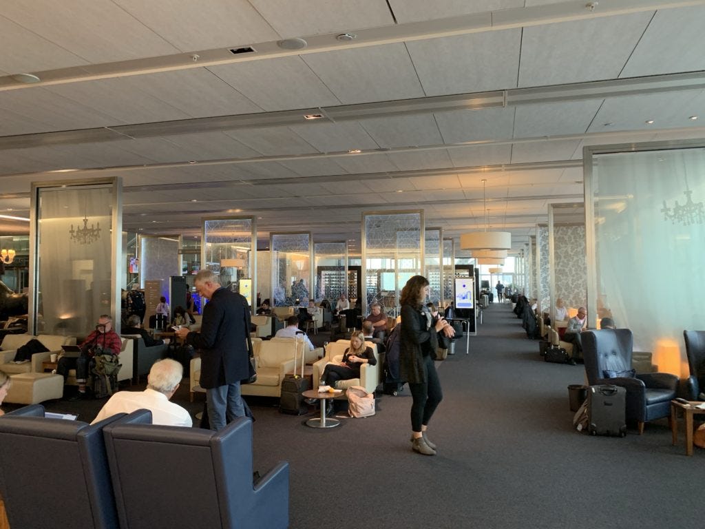 London Heathrow Galleries First Lounge T5 Review