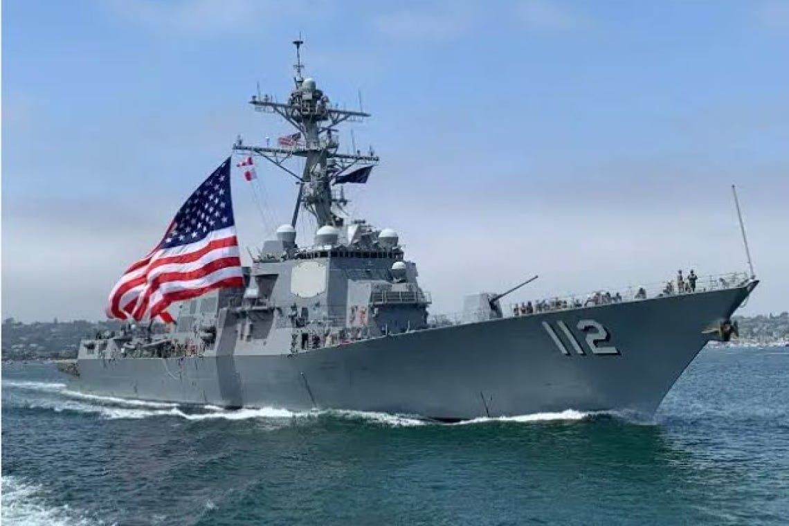 Single **UNCONFIRMED** Report:   U.S. Destroyer Hit by Iran in Sea of Oman; "Many Casualties; Multiple KIA"