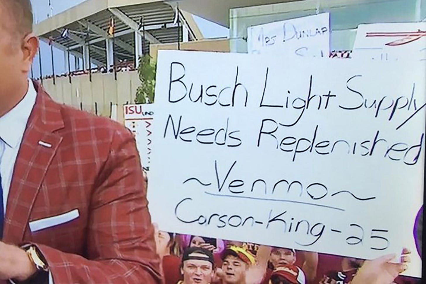 Carson King raises $1M after beer money sign goes viral