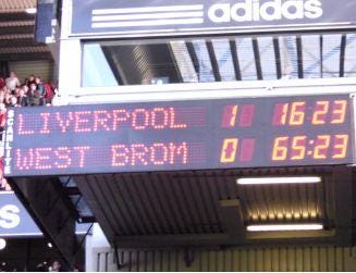 Anfield Scoreboard