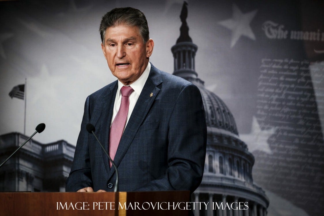 Senator Joe Manchin Image Getty Images Pete Marovich Senator Joe Manchin Image Getty Images Pete Marovich
