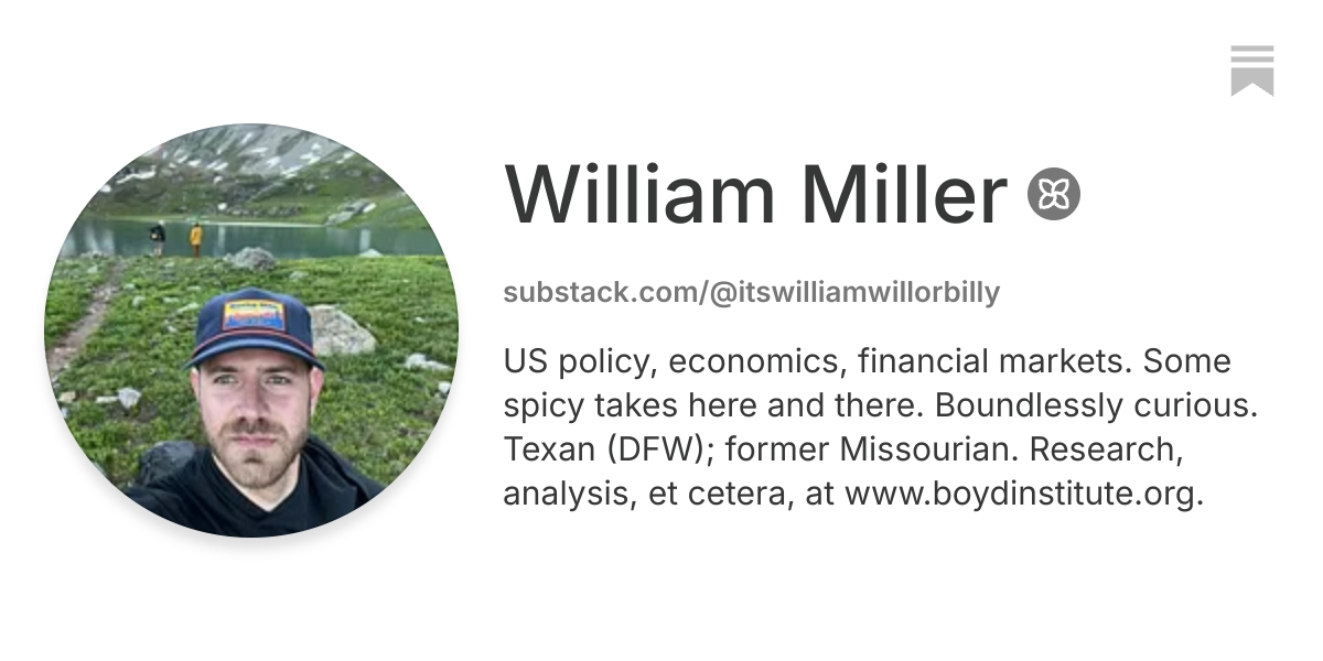 William Miller | Substack