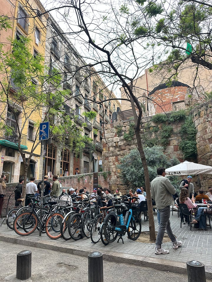 El Born - a trendy neighborhood in Barcelona