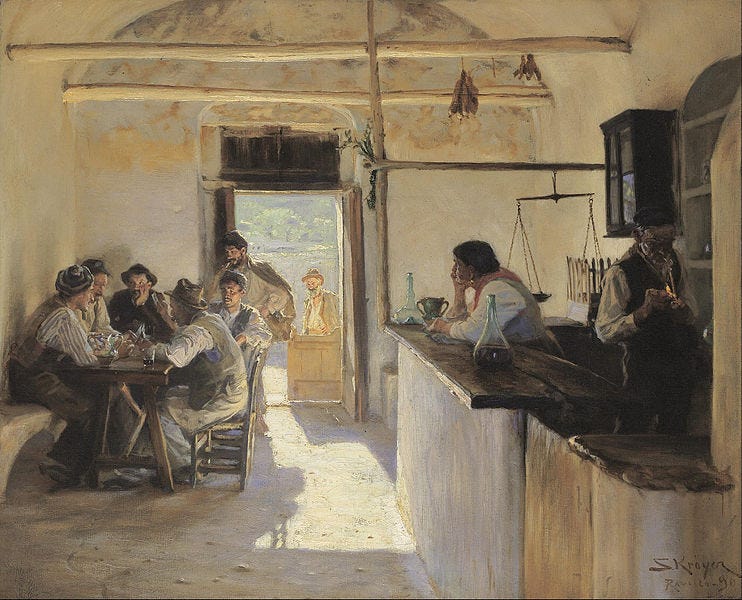 File:Peder Severin Krøyer - Osteria in Ravello. - Google Art Project.jpg