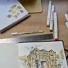 Elterwater, Lake District Sketch
