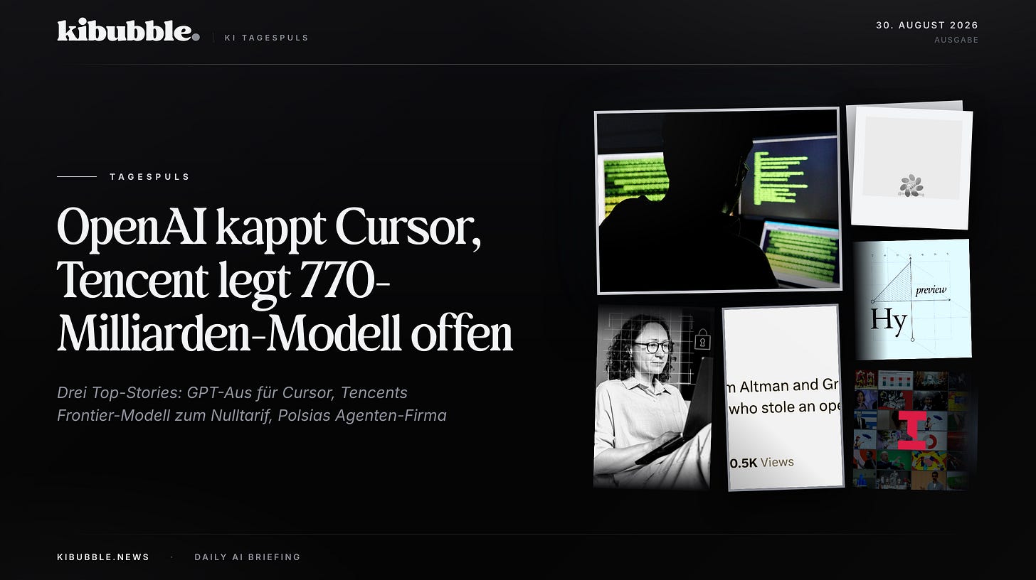 OpenAI kappt Cursor: Ab November kein GPT-Zugriff mehr
