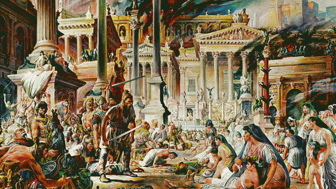 The Barbarian Invasion of Rome - History of Yesterday - Medium