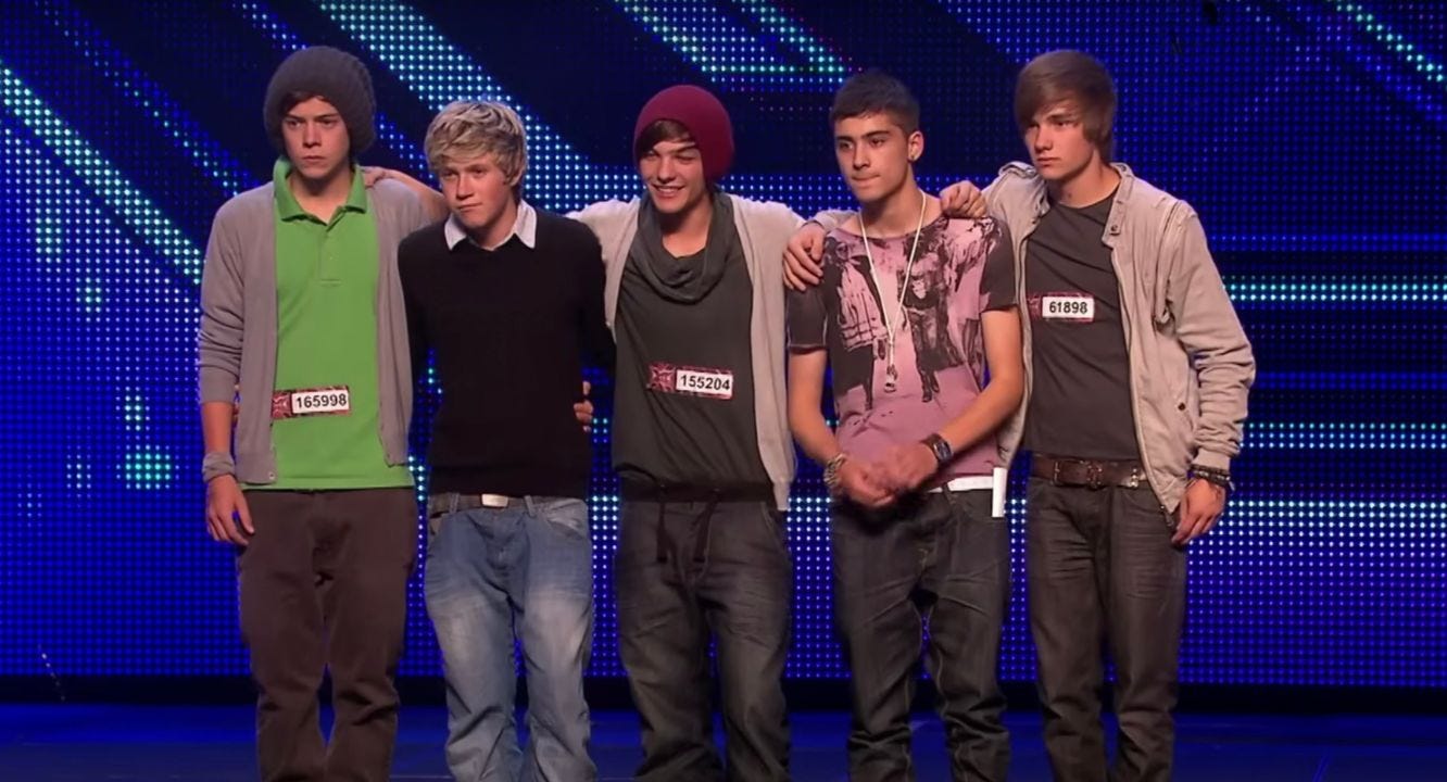 The X Factor' publica el vídeo en el que se decide la formación de One  Direction - Odi O'Malley