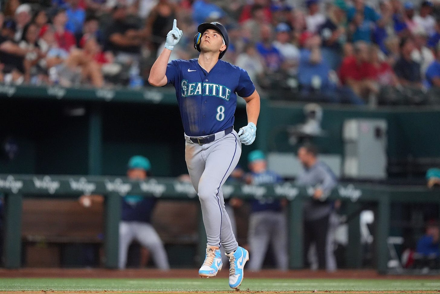 Dom Canzone's mammoth homer rescues Mariners in comeback win over Texas |  The Seattle Times