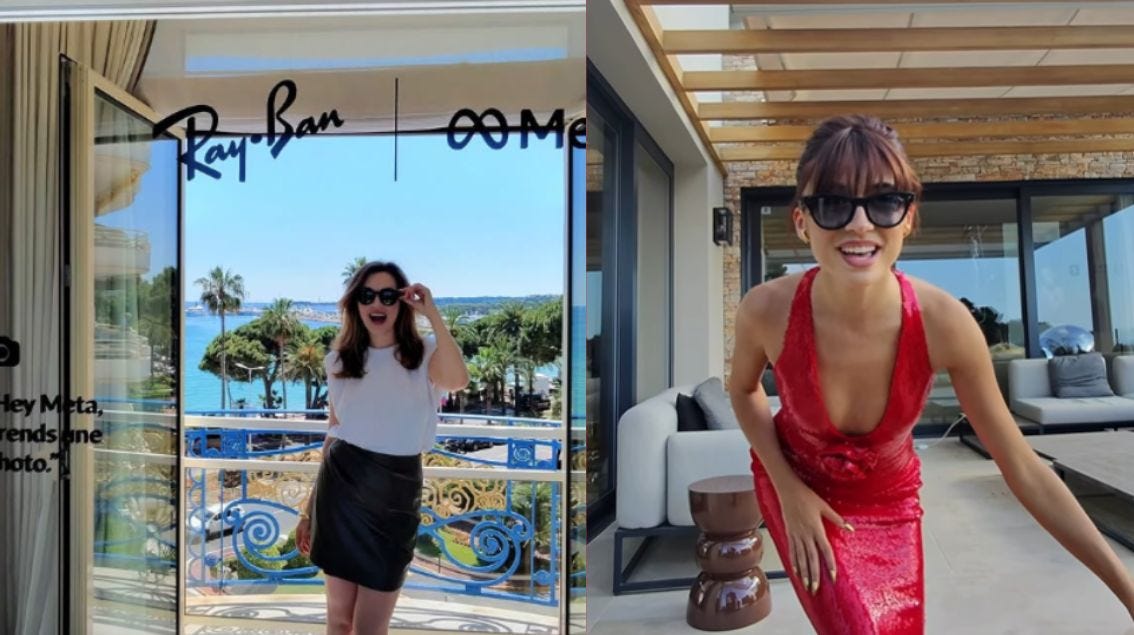Comment les lunettes Rayban Meta se sont imposées aux derniers événements avec des influenceurs - Les Gens d'Internet Comment les lunettes Rayban Meta se sont imposées aux derniers événements avec des influenceurs - Les Gens d'Internet