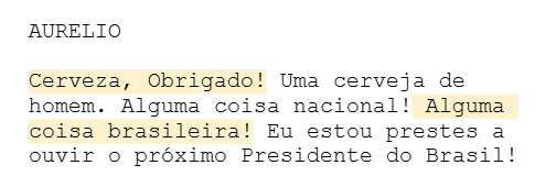 AURELIO Cerveza, Obrigado! Uma cerveja de homem. Alguma coisa nacional! Alguma coisa brasileira! Eu estou prestes a ouvir o próximo Presidente do Brasil! AURELIO Cerveza, Obrigado! Uma cerveja de homem. Alguma coisa nacional! Alguma coisa brasileira! Eu estou prestes a ouvir o próximo Presidente do Brasil!