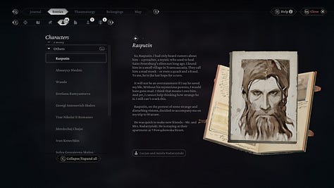 Screenshots of The Thaumaturge