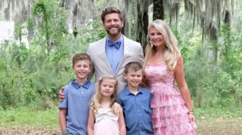Chase Childers, a married father of three, died while saving others from drowning in South Carolina. He was 38. (Family photo)