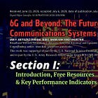 Urban's Walkthrough of the 6G Whitepaper - Section ONE: Key Performance Indicators