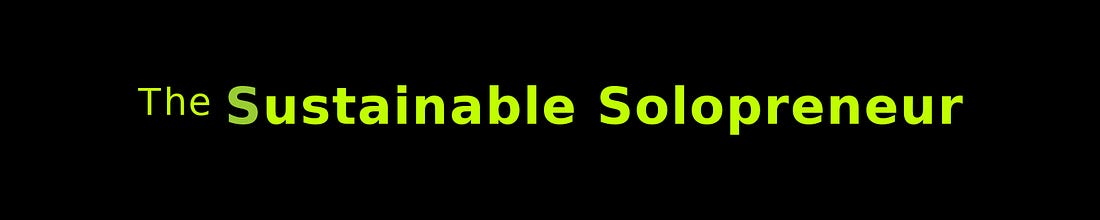 The Sustainable Solopreneur