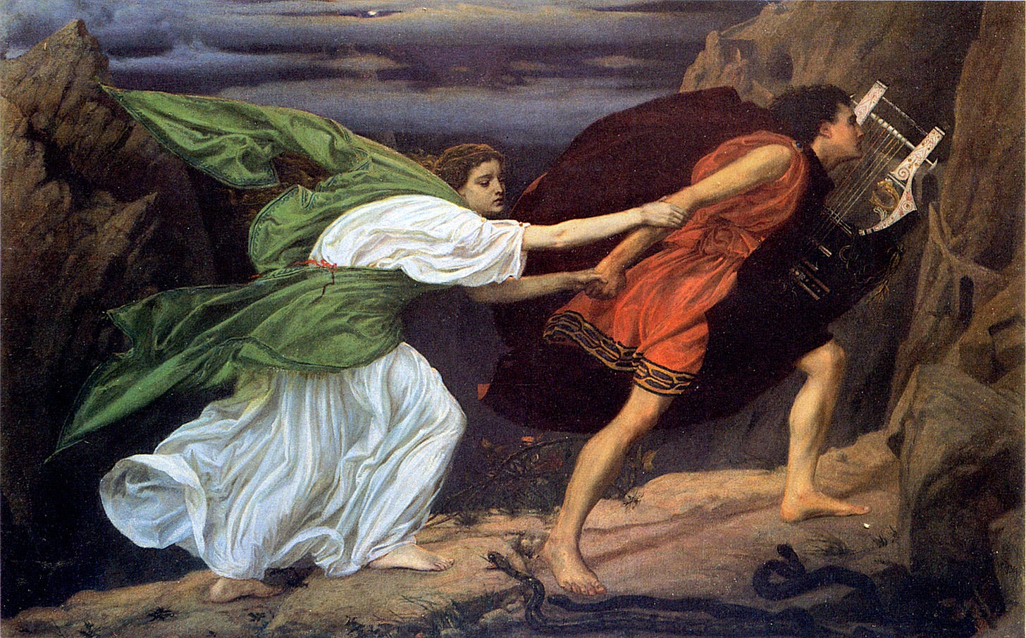 File:Edward Poynter - Orpheus and Eurydice.jpg - Wikimedia ...
