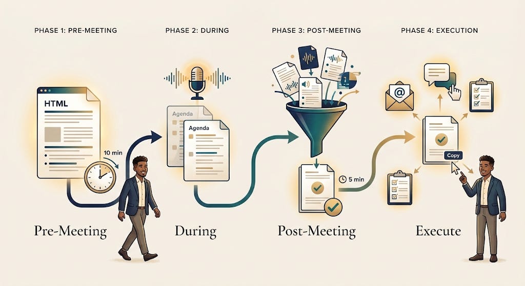 I Built a Meeting Operating System with Claude. Here’s How.