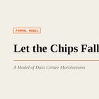 Let the Chips Fall...