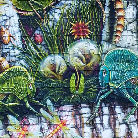 Art and Fable Mantis Mundi Jigsaw Puzzle