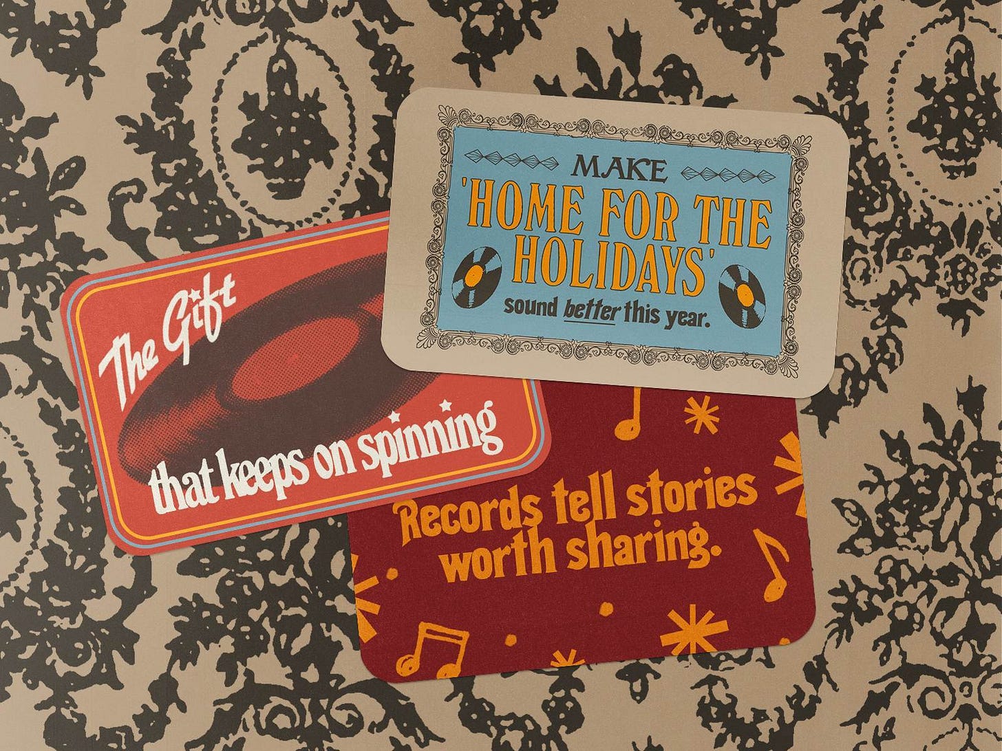 Oh, the wonder of a gift card.