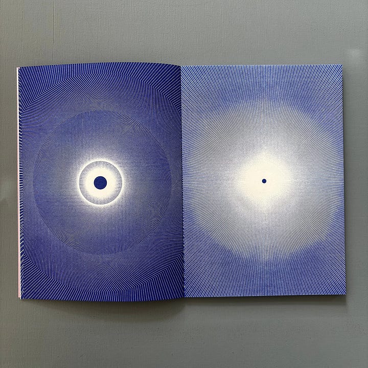 Robert Kleyn: Toward the Great Attractor, Wil Aballe, Vancouver / Gevaert Editions, Bruxelles-Brussel, 2025, Printed and bound by Chez Rosi, Edition of 50, accompanied by a poster [Saint-Martin Bookshop, Bruxelles-Brussel. © Robert Kleyn]