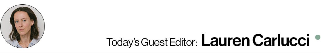Today's Guest Editor: Lauren Carlucci
