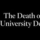 The Death of the University Degree