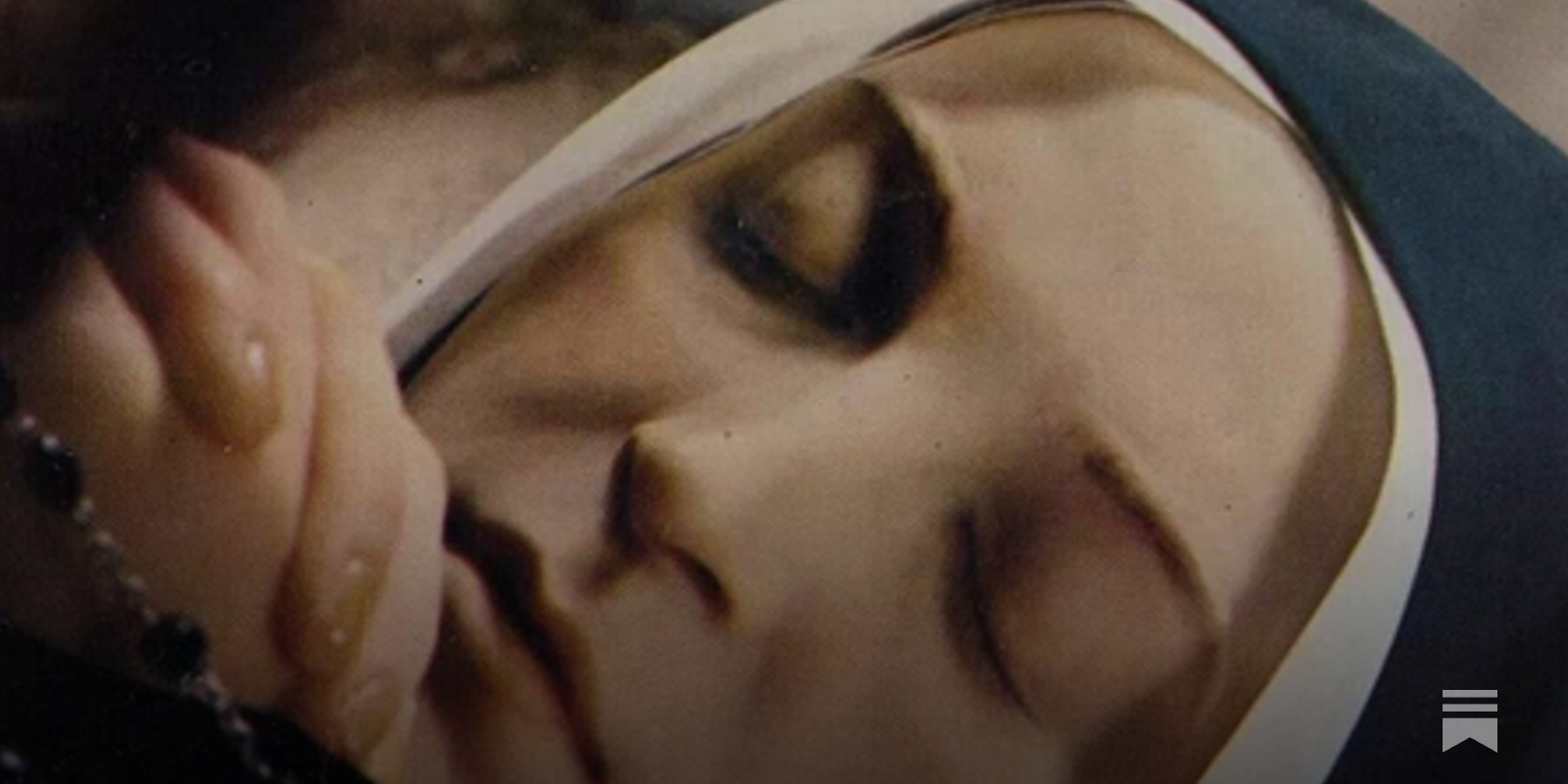 The Miraculous Preservation of St. Bernadette, image size:1600x800