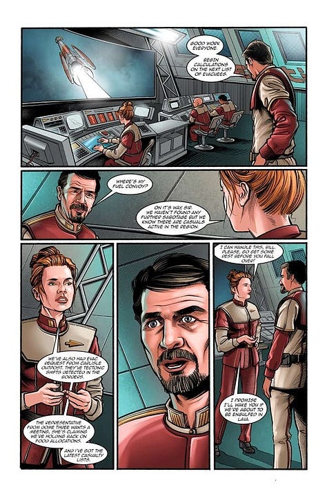 Preview pages of Project Sword