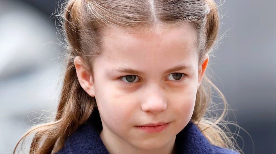 Princess Charlotte up close