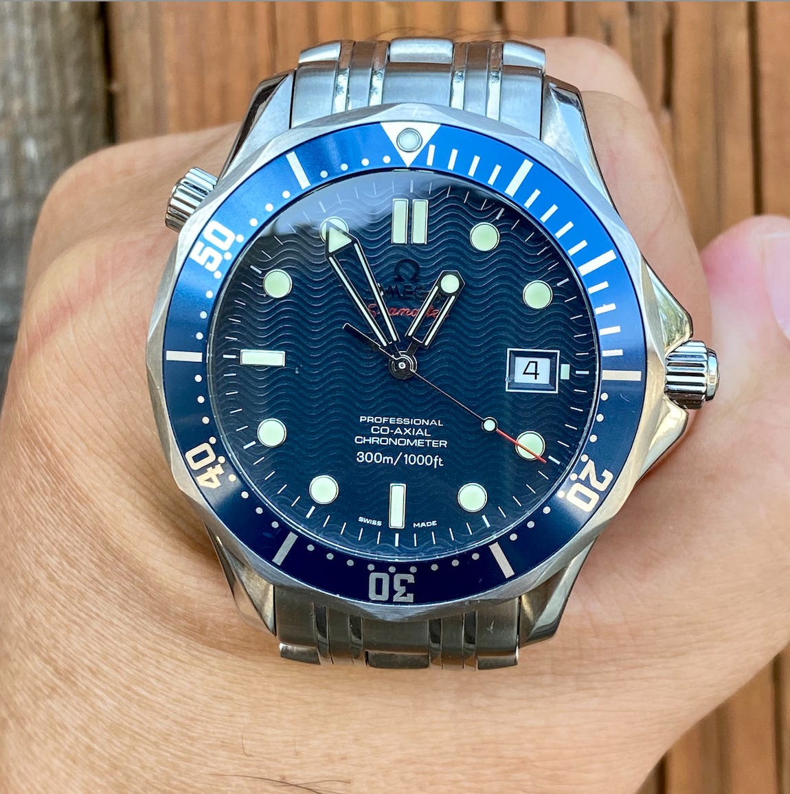 Three Generation of Omega Seamaster Professional Diver 300M on the